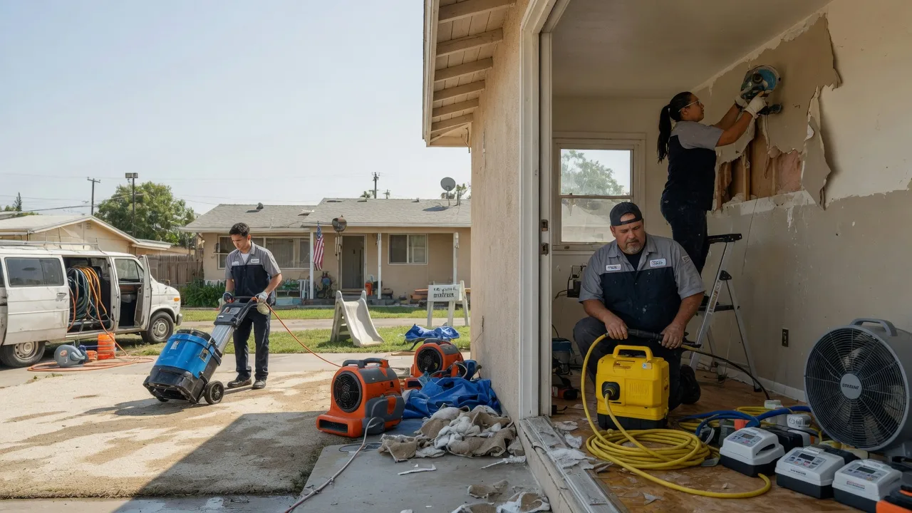 Water Damage Restoration in Bowlegs, OK near me